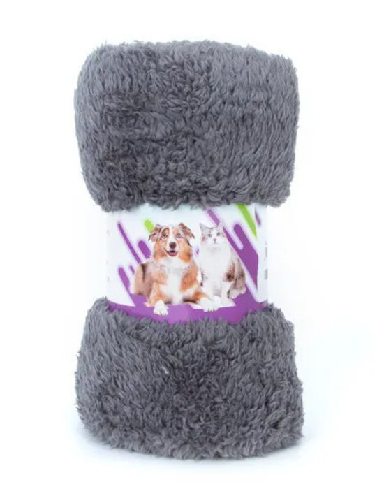 Nobleza PET Pătură de purtat pentru Câini Gri 100x80cm