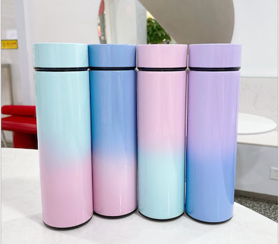 Bottle Thermos Stainless Steel Purple 500ml