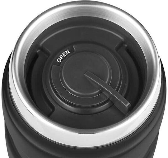 Thermos Bottle Thermos Stainless Steel 470ml Silver