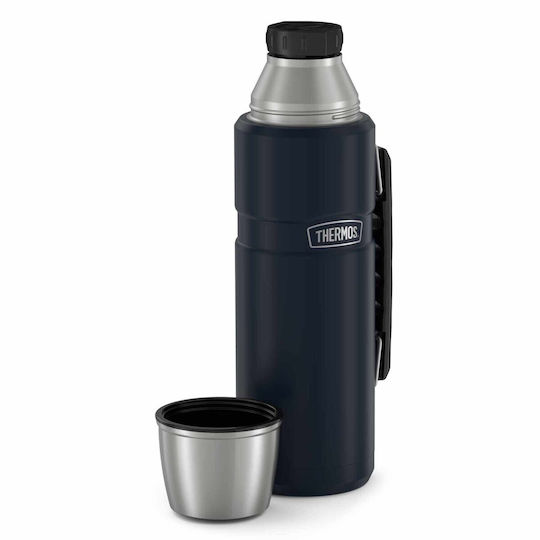 Thermos Bottle Thermos Stainless Steel 1.2lt Silver with Cap-Cup