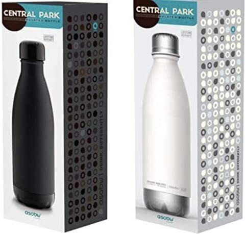Asobu Bottle Thermos Stainless Steel 500ml Black