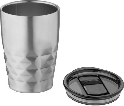 Pf Concept Flasche Thermosflasche Rostfreier Stahl 350ml Silber mit Mundstück