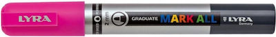 Lyra Graduate Mark All Permanent Marker 2mm Pink