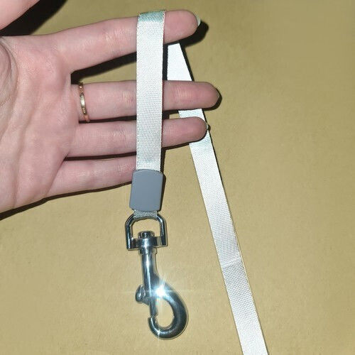 Purlov Klappbar Hundeleine/Führleine Riemen in Schwarz Farbe 5m bis zu 15kg