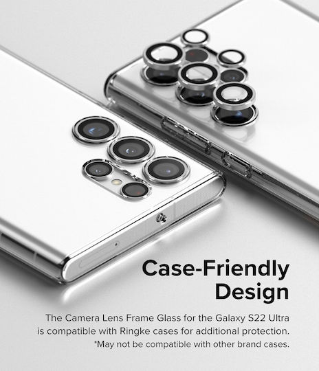 Ringke Frame Προστασία Κάμερας Tempered Glass Μαύρο για το Galaxy A34