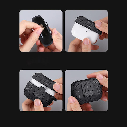 Nillkin Bounce Pro Husă Armored Blue pentru Apple AirPods Pro 2