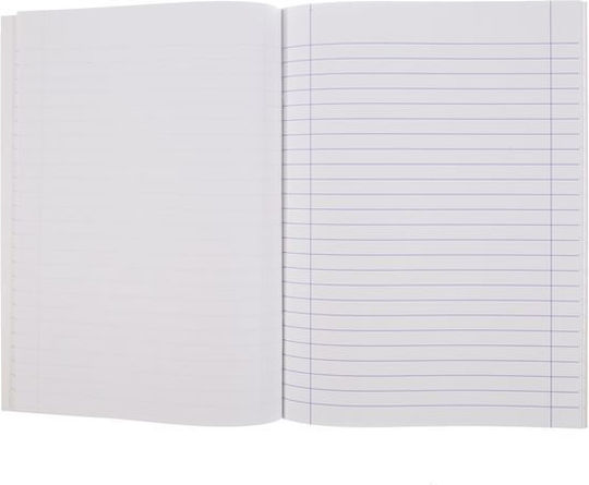 Clever Notebook Ruled & Blank 50 Sheets Blue 1pcs