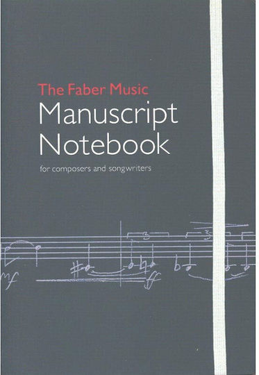 Faber Music Notebook Musik 240 Sheets Gray 1Stück