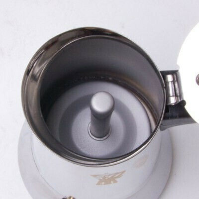 Pezzetti Steelexpress Μπρίκι Espresso 4cups Inox Ασημί