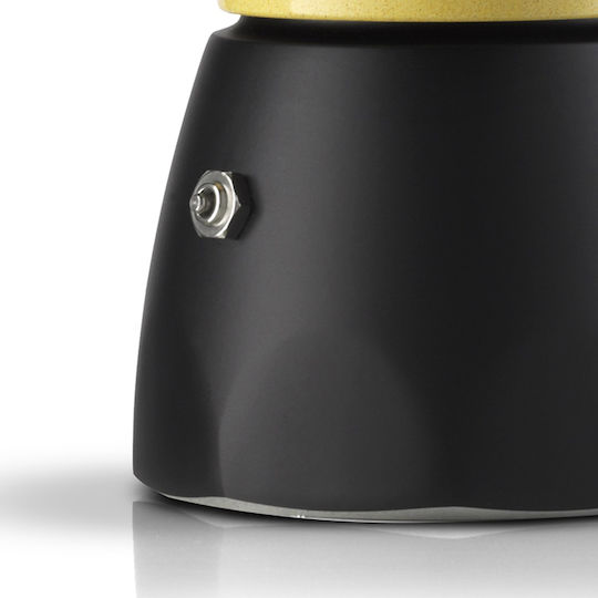 Bialetti Orzo Express Cafetieră Pentru Plită 2 Căni Galbenă