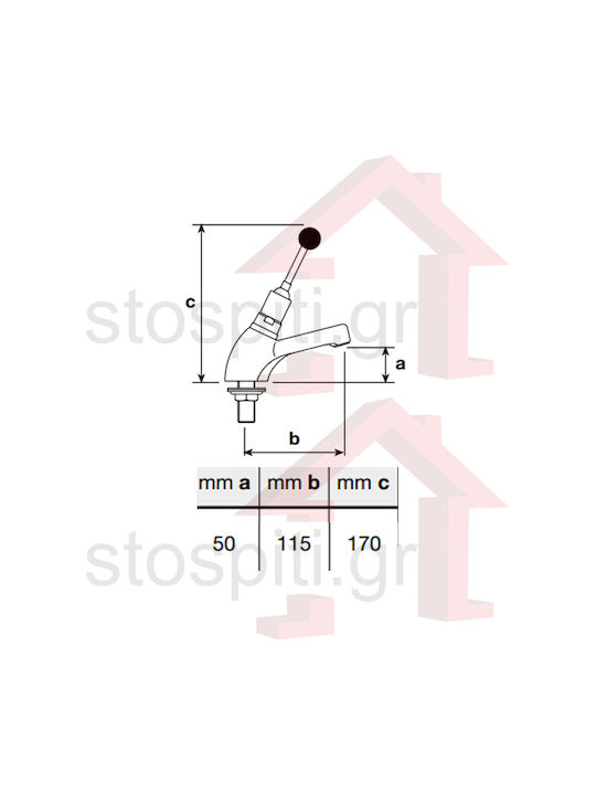 River Mixing Time Flow Sink Faucet Silver