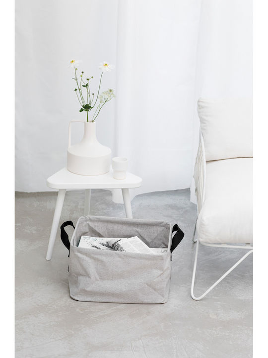 Brabantia Box Καλάθι Απλύτων Υφασμάτινο 35lt 26x37x44cm Γκρι