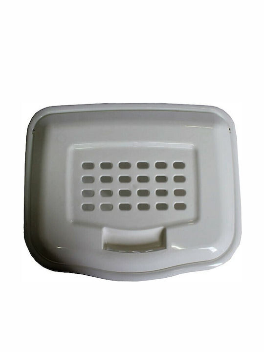 Laundry Basket Plastic with Cap 43x36x55cm