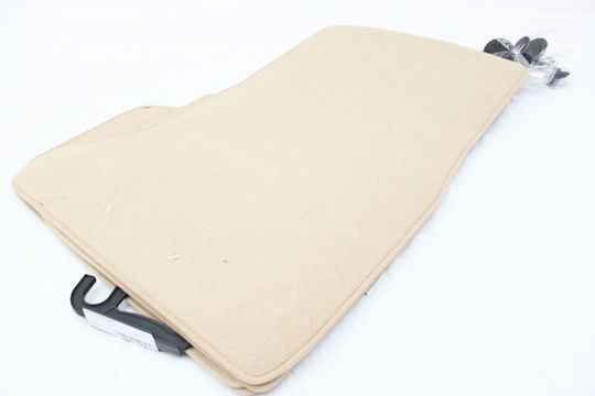 Petex Set of Front and Rear Mats 4pcs for BMW Series 7 / F01 2010 Beige