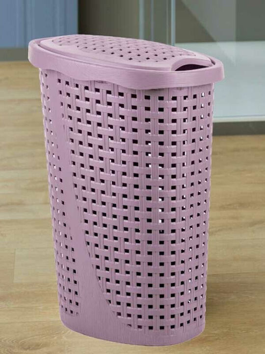 Bama Καλάθι Απλύτων Πλαστικό 43lt 31.5x40x60cm Μωβ Bama Καλάθι Απλύτων Πλαστικό 43lt 31.5x40x60cm Μωβ