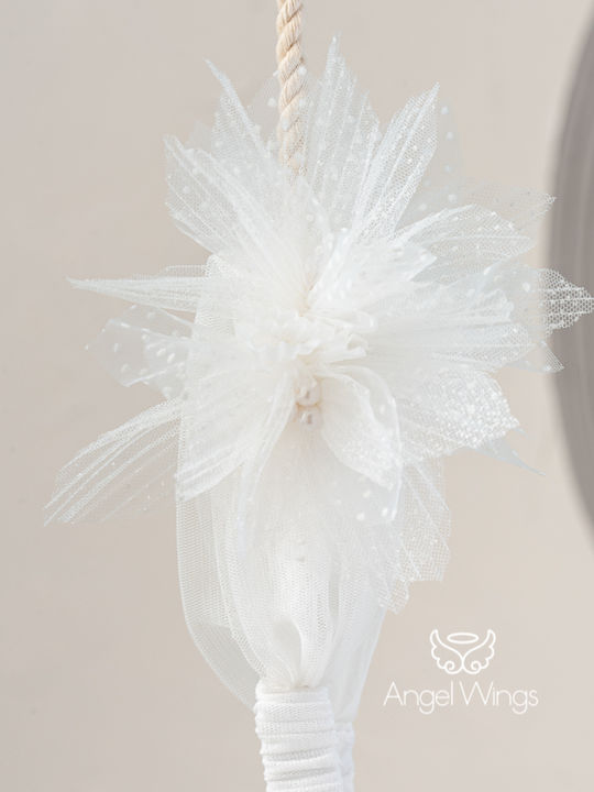 Angel Wings Alba Βαπτιστικό Σετ Ρούχων