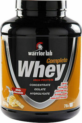 Warrior Lab Complete Whey Суроватъчна Протеин без глутен с Вкус на Бял шоколад 2.27kg