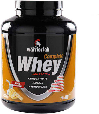 Warrior Lab Complete Whey Πρωτεΐνη Ορού Γάλακτος Χωρίς Γλουτένη με Γεύση Cookies & Cream 2.27kg