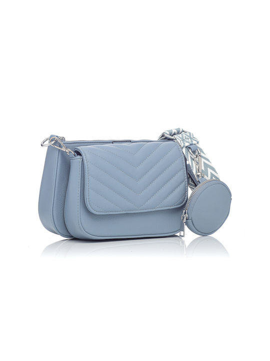 V-store Set Damen Tasche Crossbody Blau