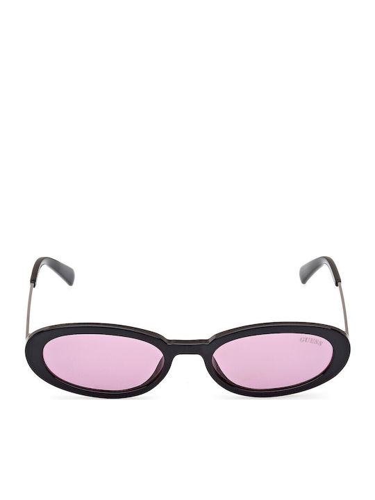 Guess Ochelari de soare Μαύρα cu Cadru & Roz Lentilă