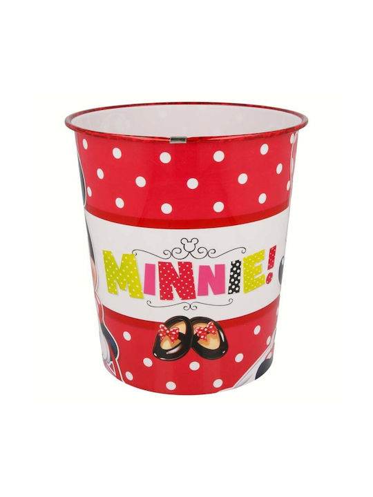 Stor Καλαθάκι Αχρήστων Minnie Κόκκινο