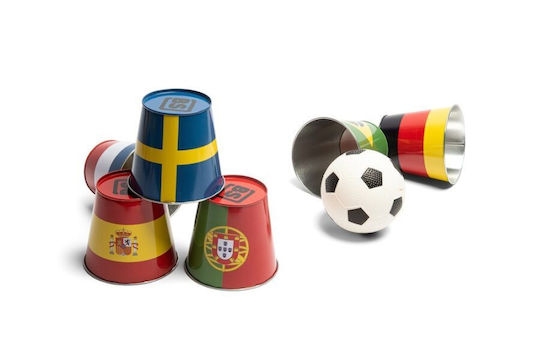 BS Toys Game Outdoor Tin Cans Football
