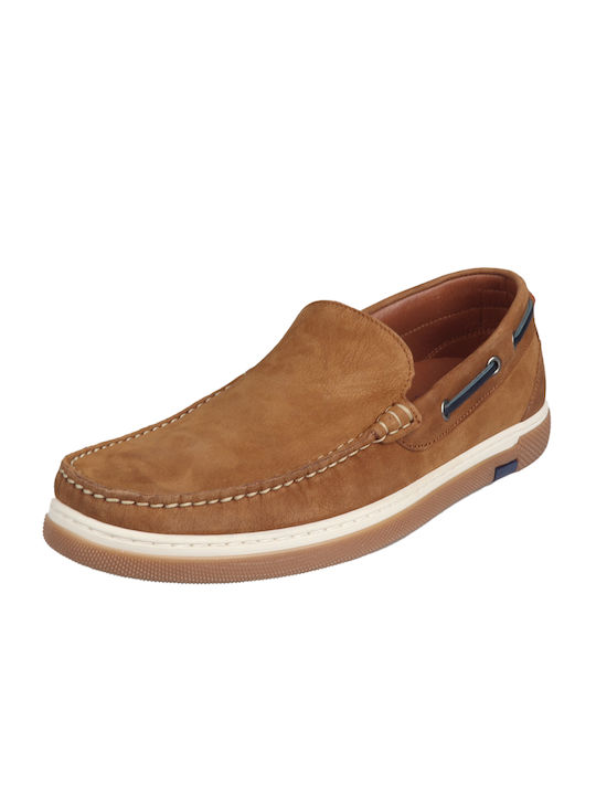 Damiani Men's Moccasins Tabac Brown