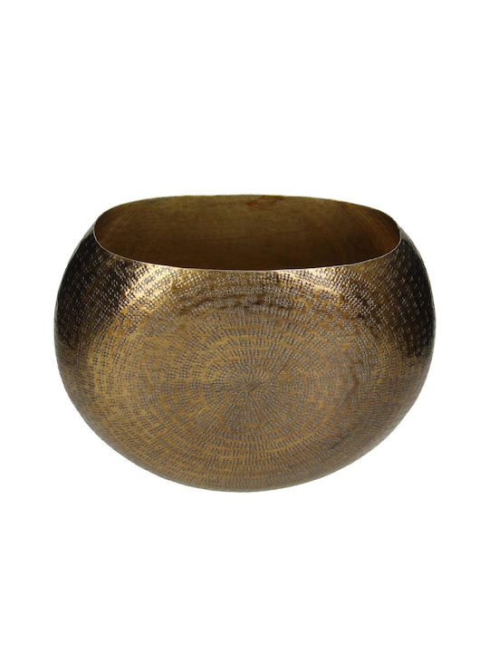 ArteLibre Κασπώ Μεταλλικό Μπρούτζινο 12x34x28εκ.