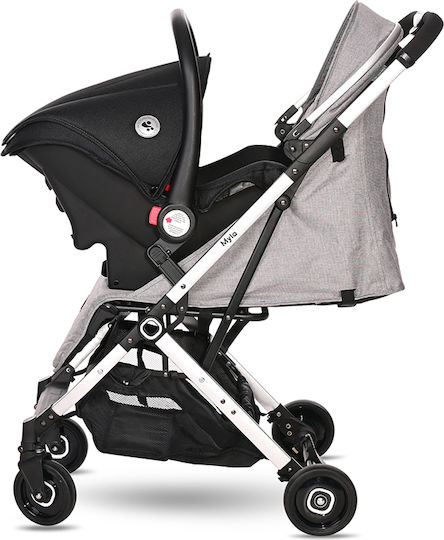 Lorelli Myla Baby Stroller Suitable for Newborn Grey 6.6kg