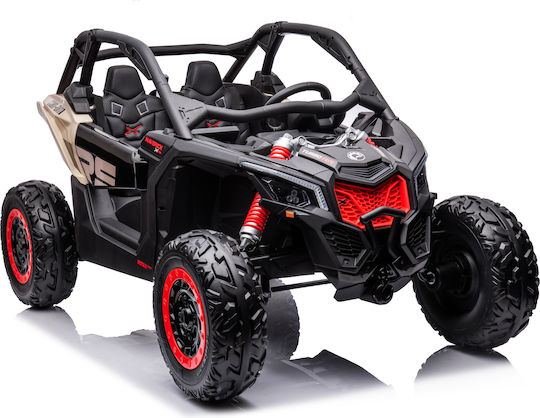 Can Am Maverick UTV Buggy Două Locuri Licențiat 24 Volt Negru