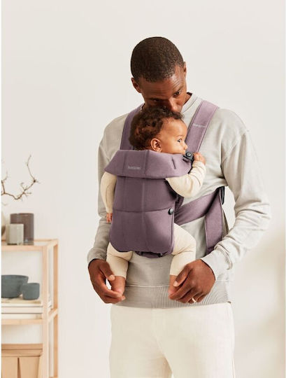 BabyBjorn Classic Carrier Mini Cotton Dark Purple with Maximum Weight 11kg