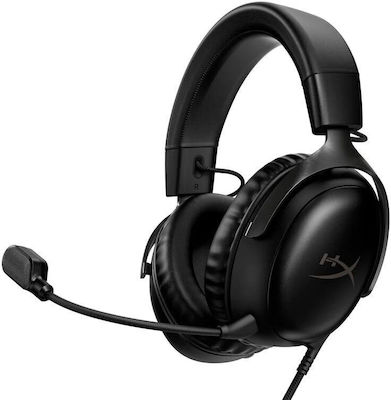 HyperX Cloud III Over Ear Gaming Headset με σύνδεση 3.5mm / USB