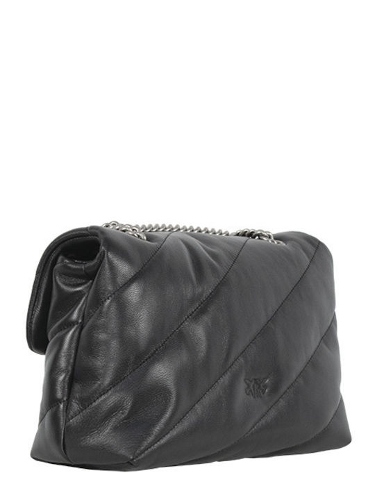 Leather Women's Bag Shoulder Black