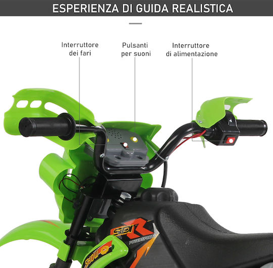 Inspiriert Elektroantrieb 6 Volt Grün