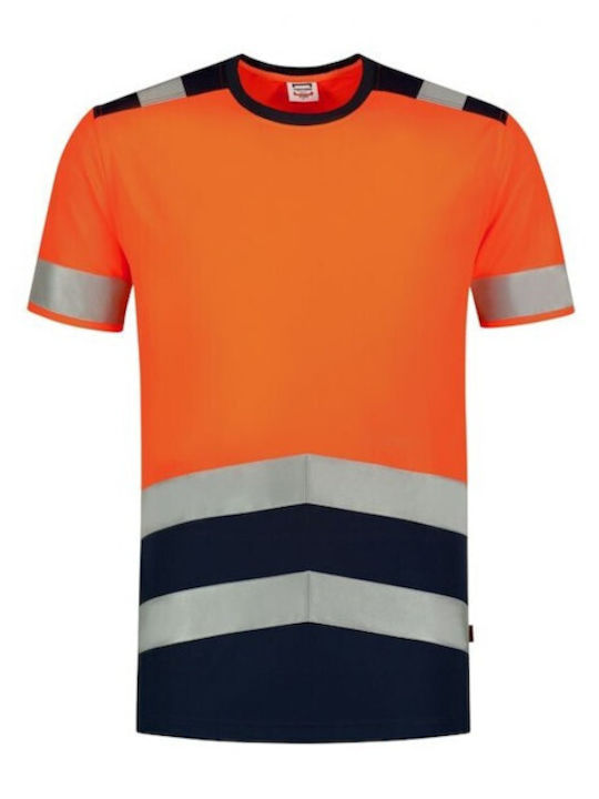 Tricorp Tricou de Lucru Portocaliu cu Benzi Reflective