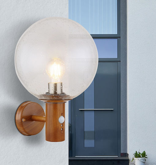 Globo Lighting Кафяво Стенно Външно Осветително Тяло Lattern