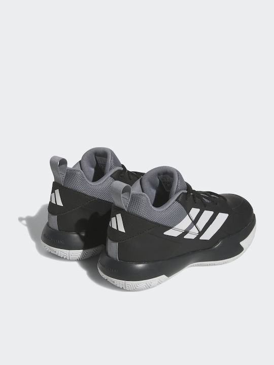 Cross Em Up Kids Sports Shoes Basketball with Laces Black
