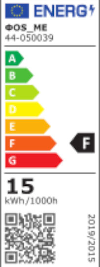 Fos me Λάμπα LED για Ντουί E27 και Σχήμα A60 Ψυχρό Λευκό 1521lm