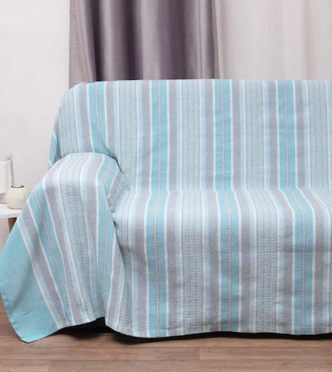 Viopros Set De Pături Canapea Turcoaz Viopros Set De Pături Canapea Turcoaz