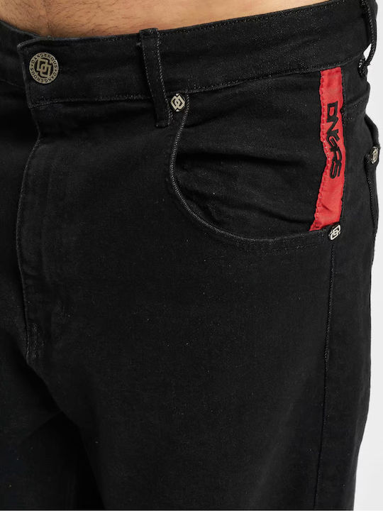 Men's Jeans Pants with Loose Baggy Fit Black