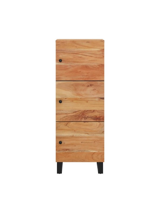Office Storage Metal Cabinet Natural L40xW33xH110cm