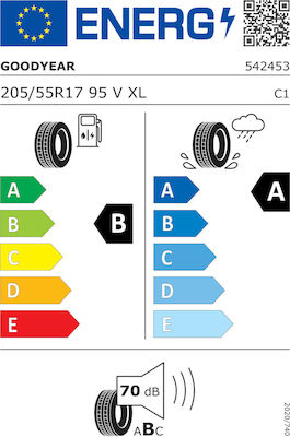 Goodyear EfficientGrip Performance 2 205/55R17 95Numele specificației pentru un site de comerț electronic: V XL Vara Anvelopă pentru Pasager Autoturism