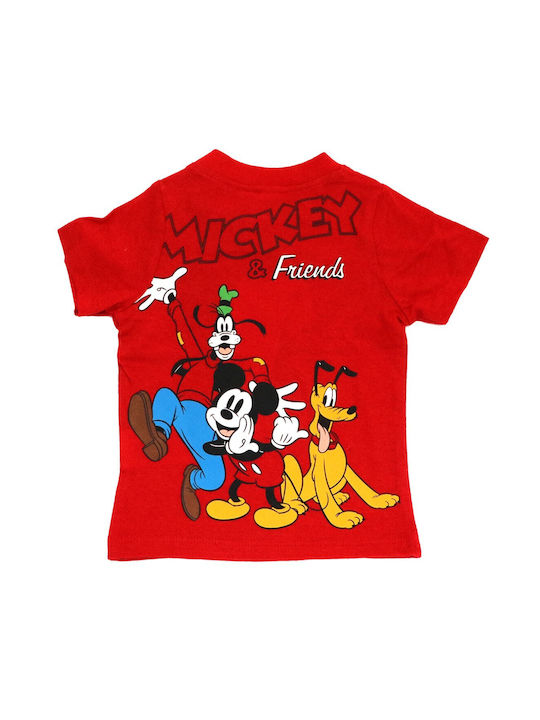 Disney Παιδικό T-shirt Κόκκινο