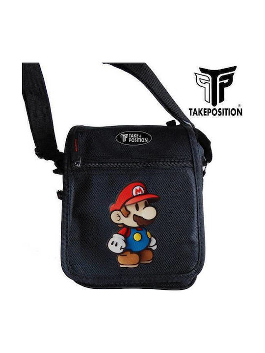 Geantă pentru bărbați De umăr / tip crossbody Neagră