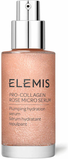 Elemis Pro Collagen Rose Micro Anti-aging Serum Face with Hyaluronic Acid 30ml