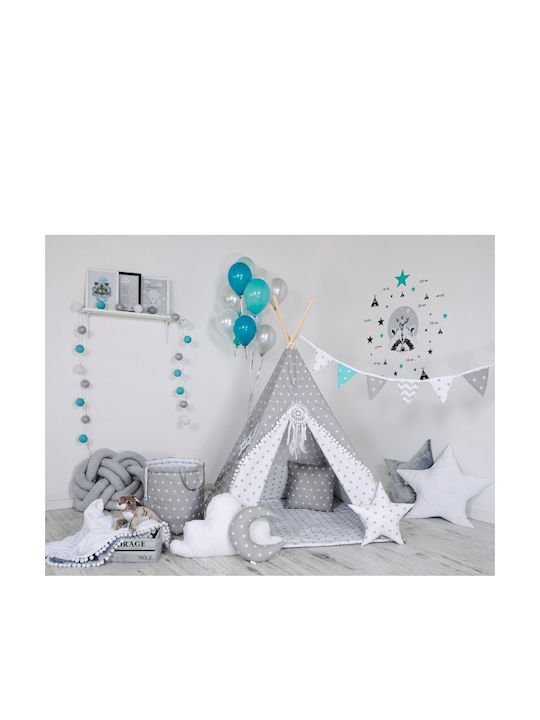 Kids Indian Teepee Play Tent 1770/PRE Gray