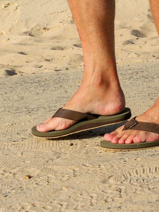 Ανδρικά Flip Flops Χακί