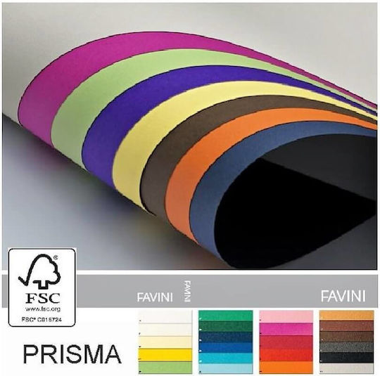 Favini Χαρτόνι Κανσόν 50x70εκ. Μωβ
