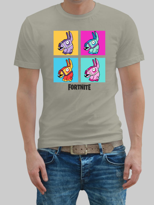 TKT T-shirt Fortnite Μπορντό