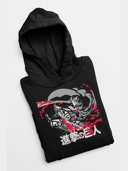 Levi Hoodie Attack on Titan Black